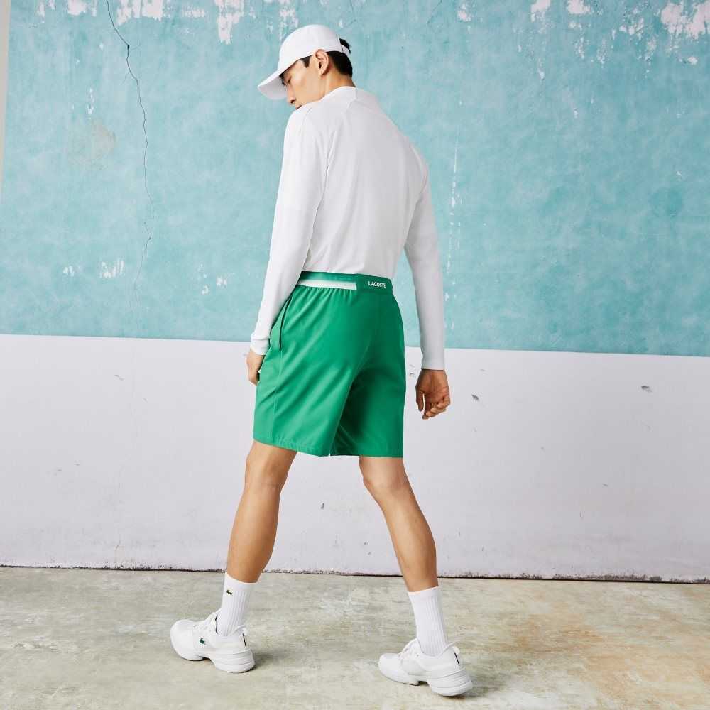 Lacoste SPORT x Novak Djokovic Light Stretch Grønn | 7293-DJAUH