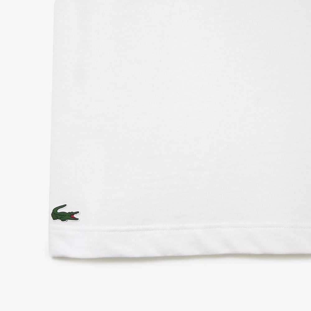 Lacoste SPORT x Novak Djokovic Printed Hvite | 5213-AMZYH