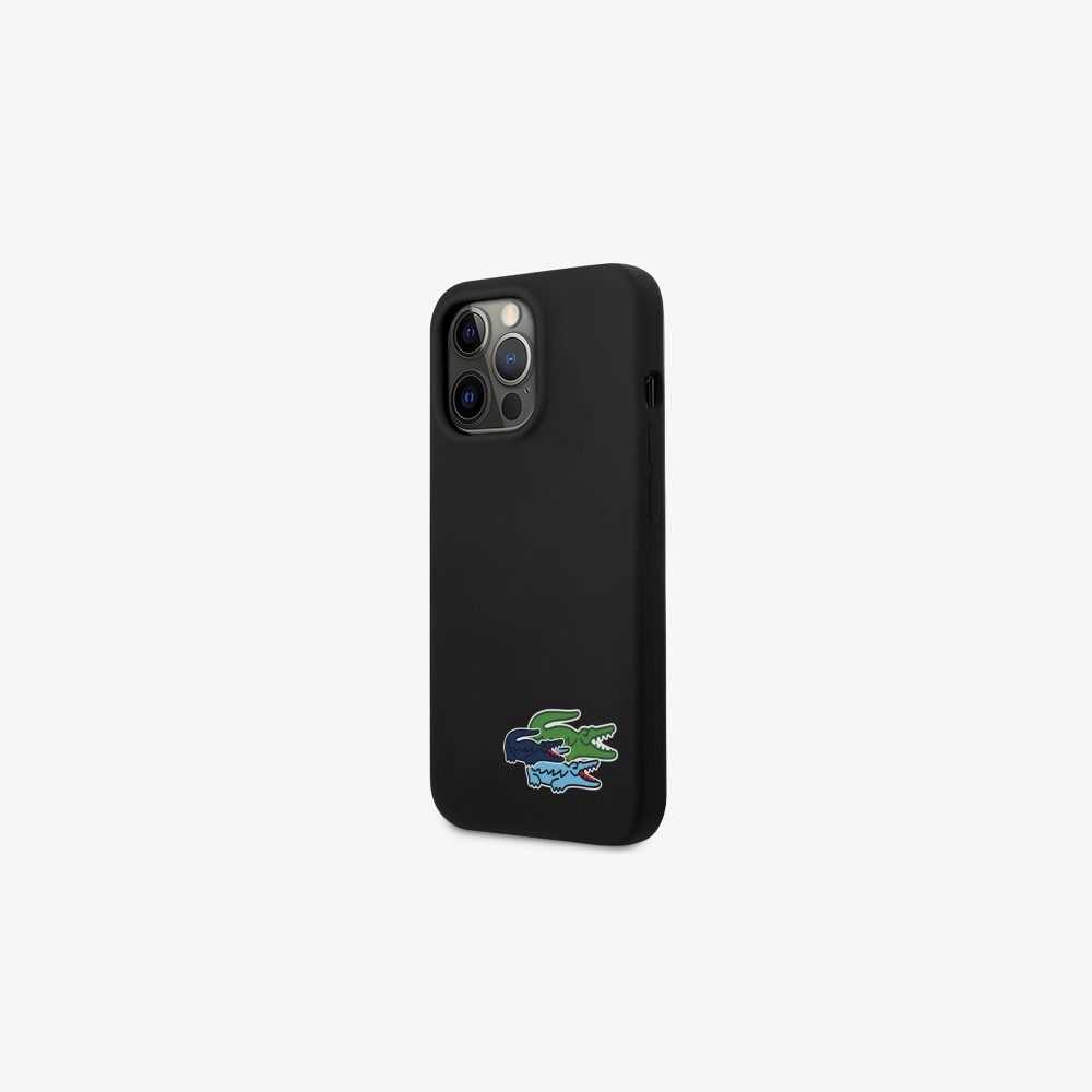 Lacoste Silikon iPhone 14 Pro Svarte | 5186-TNZCI