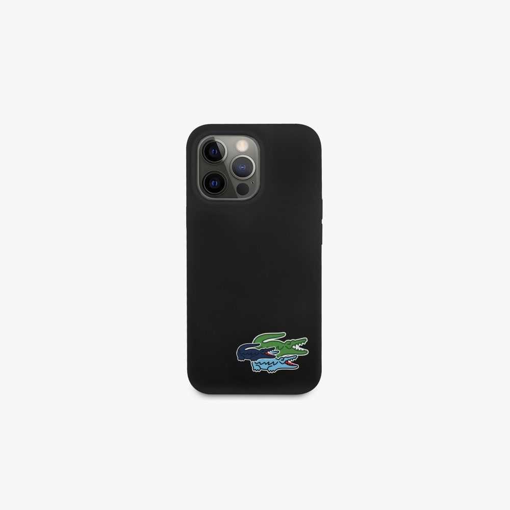 Lacoste Silikon iPhone 14 Pro Svarte | 9276-RMSYA