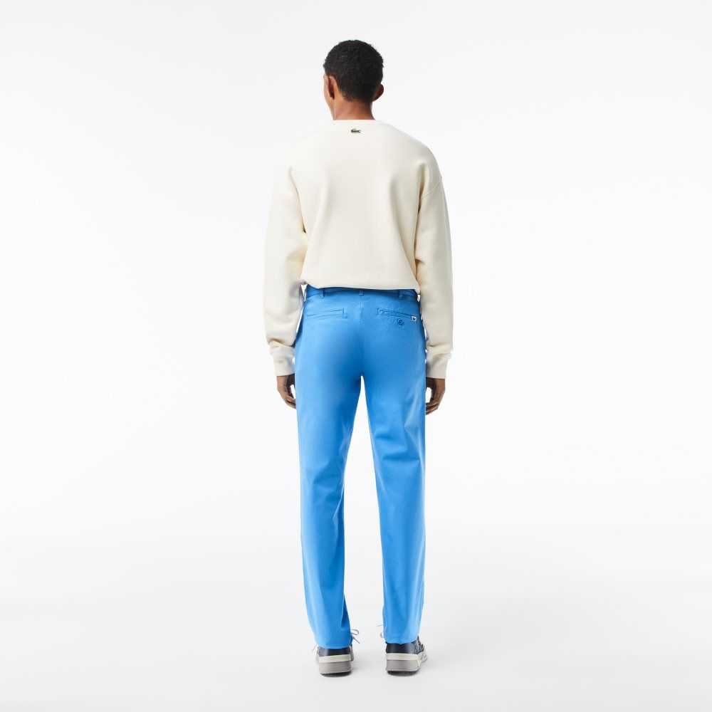 Lacoste Slim Fit Stretch Bomull Blå | 0217-IRHKU