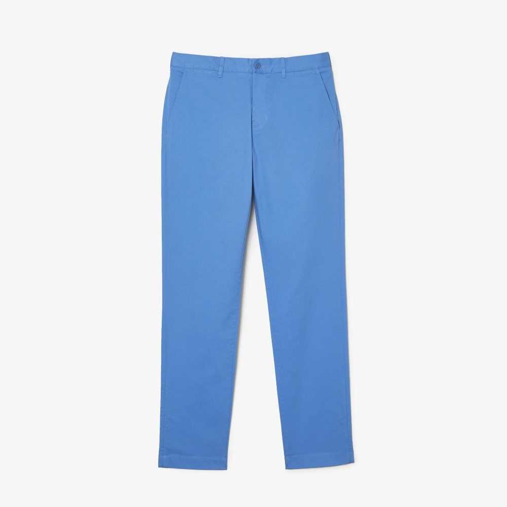 Lacoste Slim Fit Stretch Bomull Blå | 0217-IRHKU