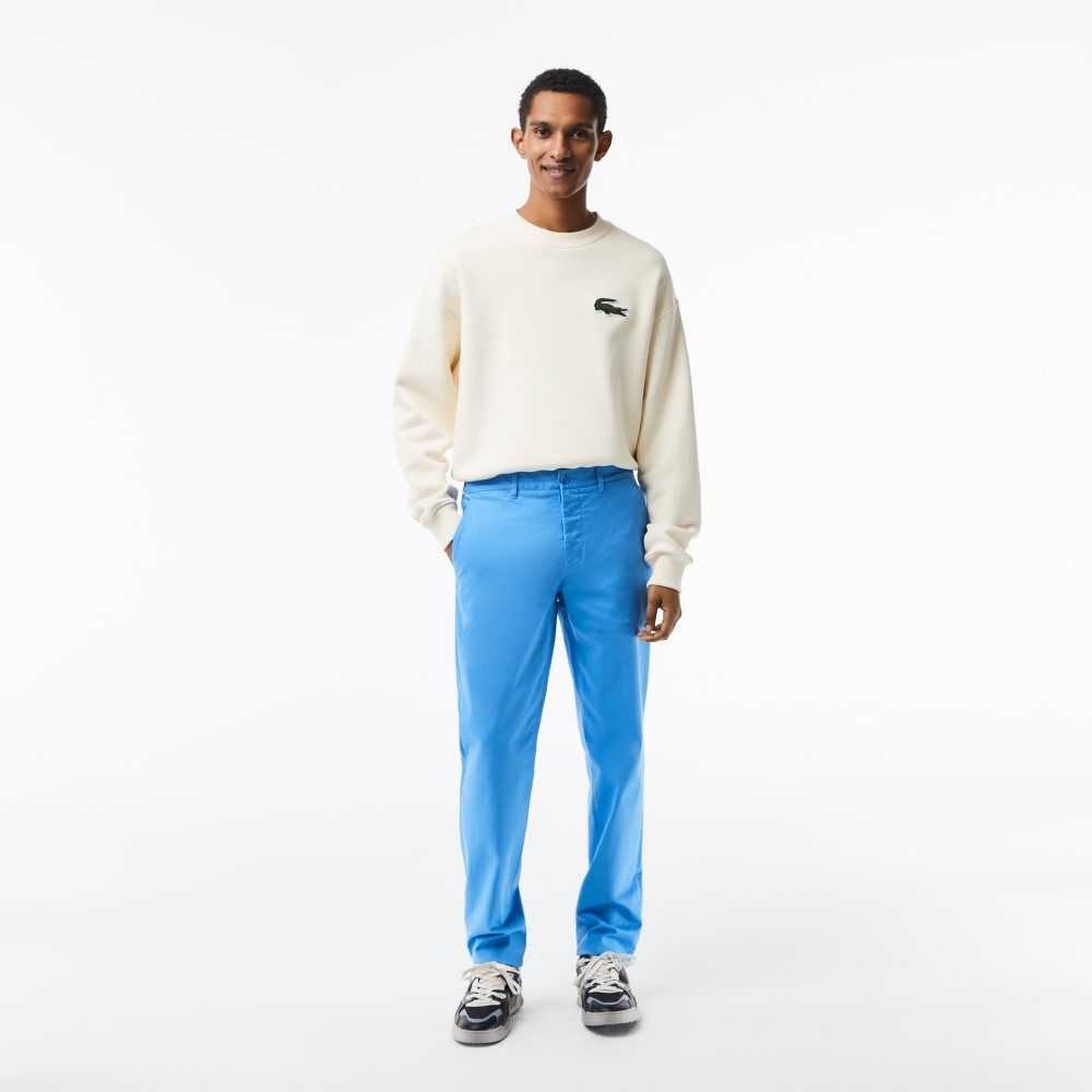 Lacoste Slim Fit Stretch Bomull Blå | 0217-IRHKU