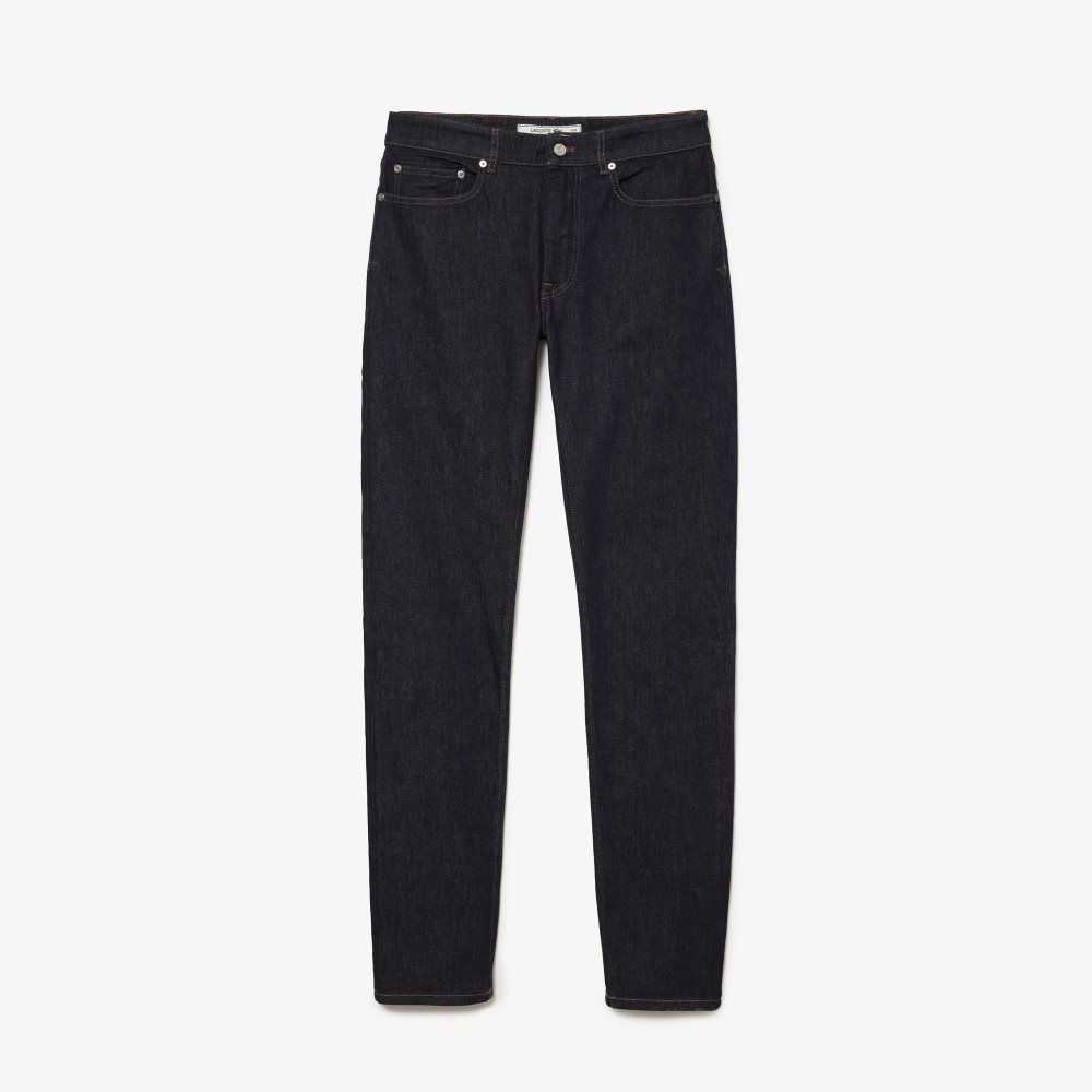 Lacoste Slim Fit Stretch Bomull Denim Blå | 0513-QAIEF