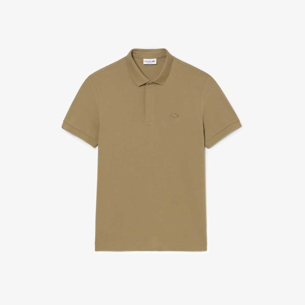 Lacoste Smart Paris Stretch Bomull Beige | 0849-UXYSM