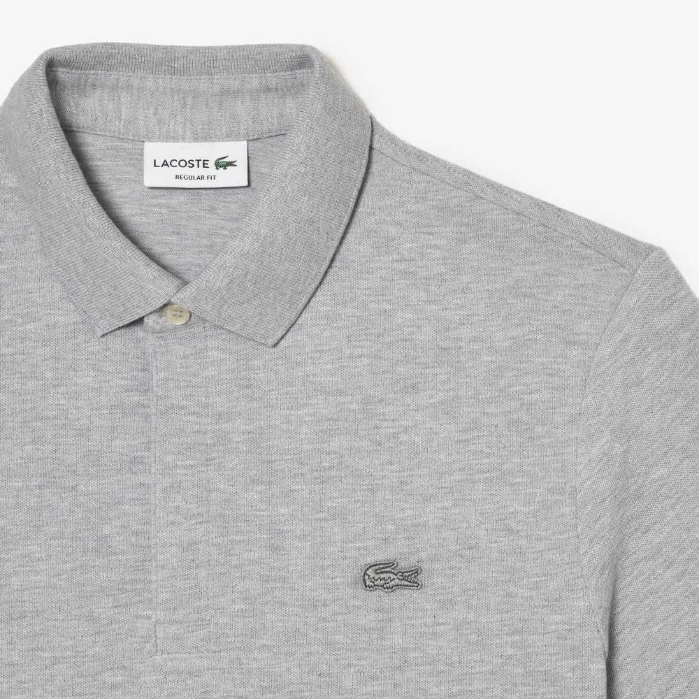 Lacoste Smart Paris Stretch Bomull Grå | 3170-PBNJR