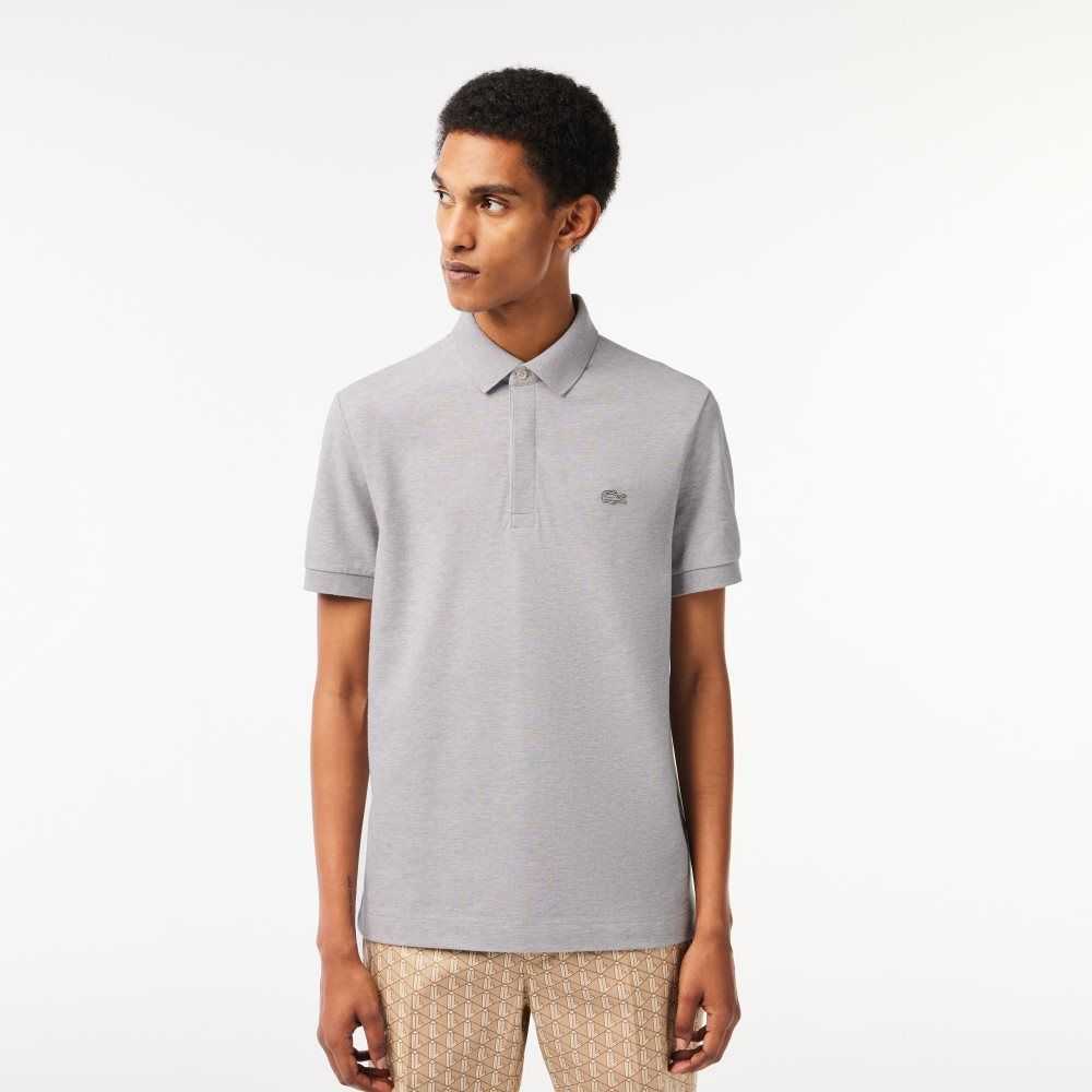 Lacoste Smart Paris Stretch Bomull Grå | 3170-PBNJR