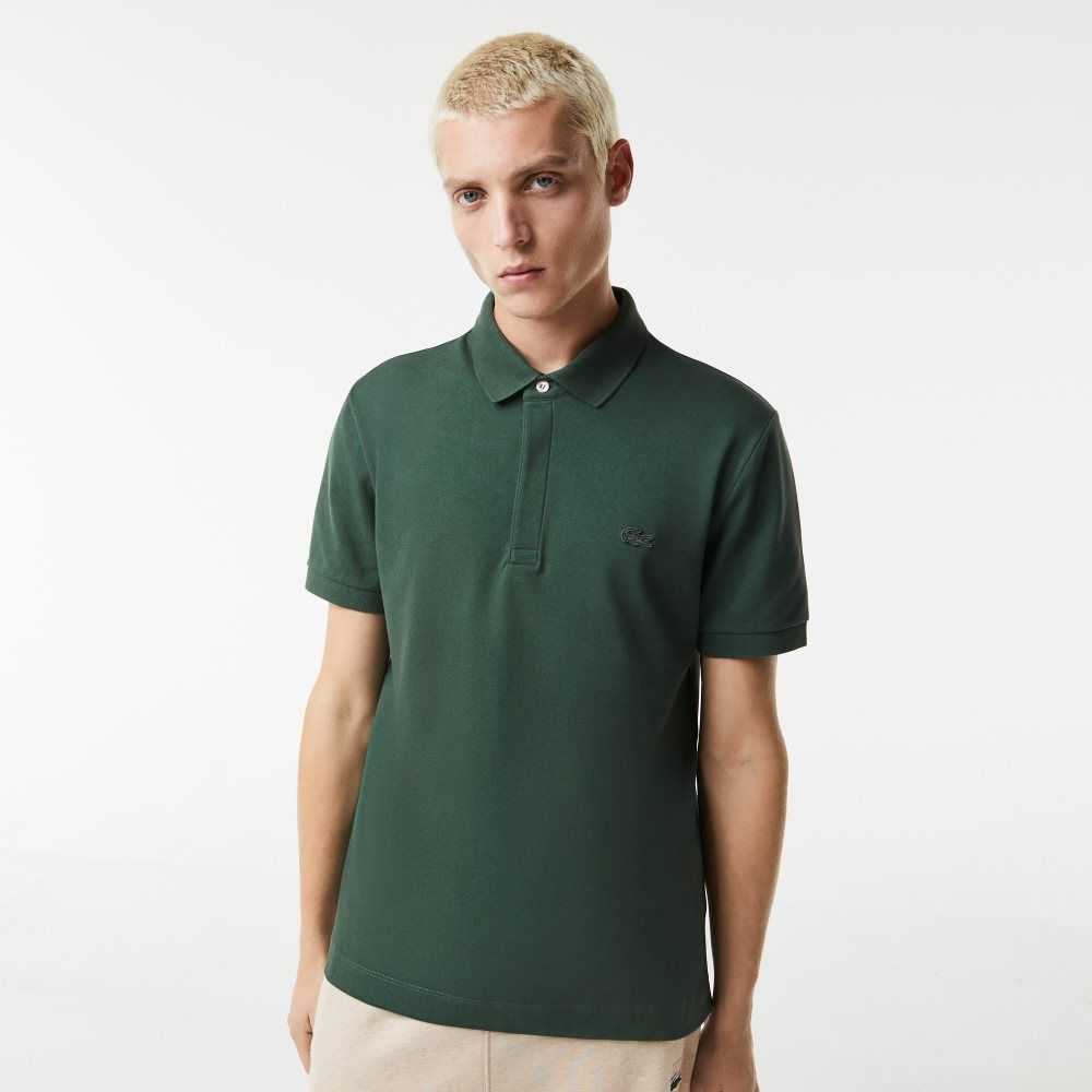 Lacoste Smart Paris Stretch Bomull Grønn | 6095-XIAHY