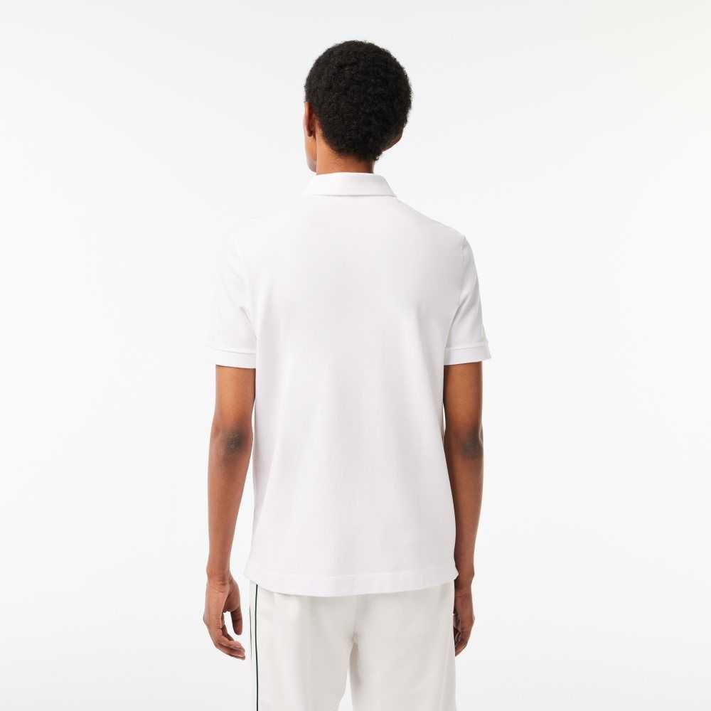 Lacoste Smart Paris Stretch Bomull Hvite | 8615-AHMRJ