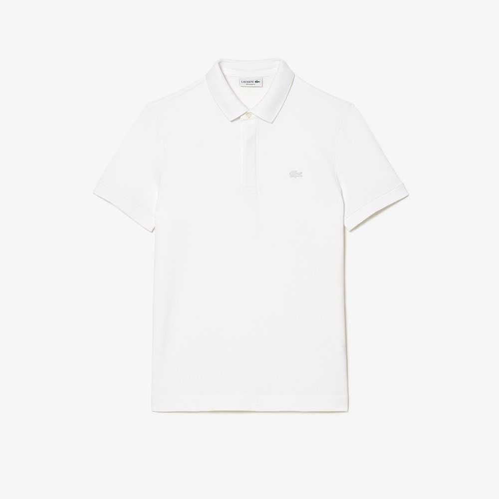 Lacoste Smart Paris Stretch Bomull Hvite | 8615-AHMRJ