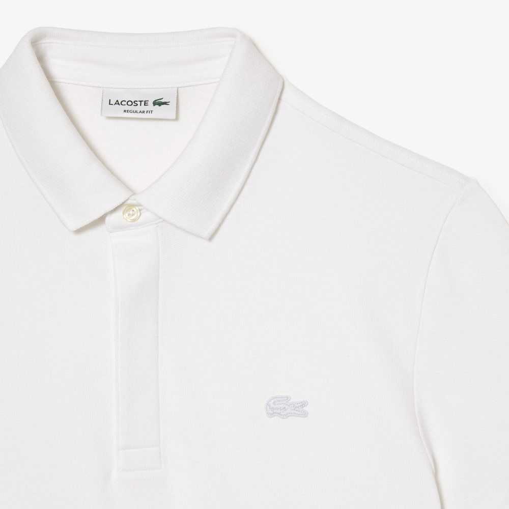 Lacoste Smart Paris Stretch Bomull Hvite | 8615-AHMRJ