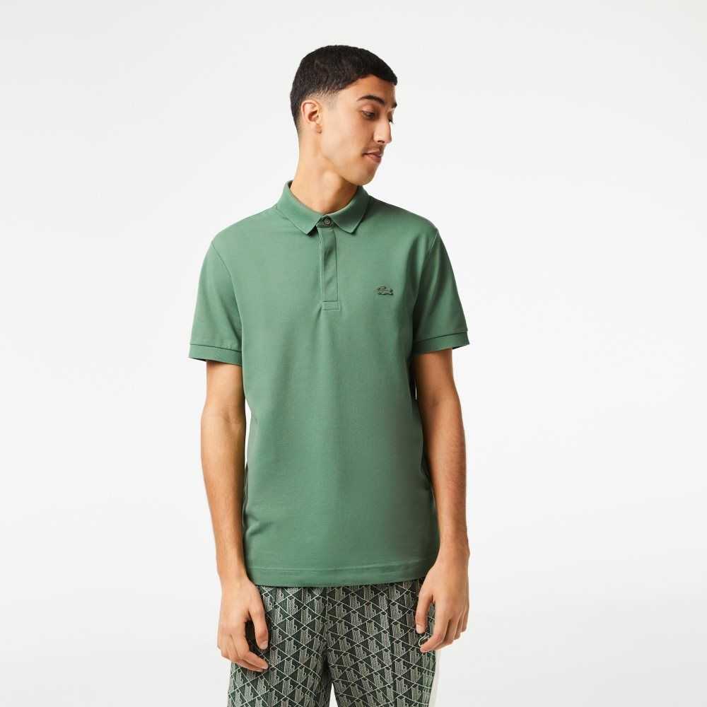 Lacoste Smart Paris Stretch Bomull Khaki Grønn | 6028-MNTHO