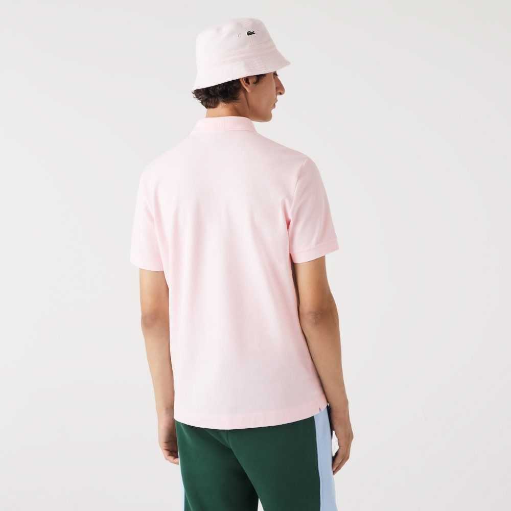 Lacoste Smart Paris Stretch Bomull Lyse Rosa | 7603-GSBYM