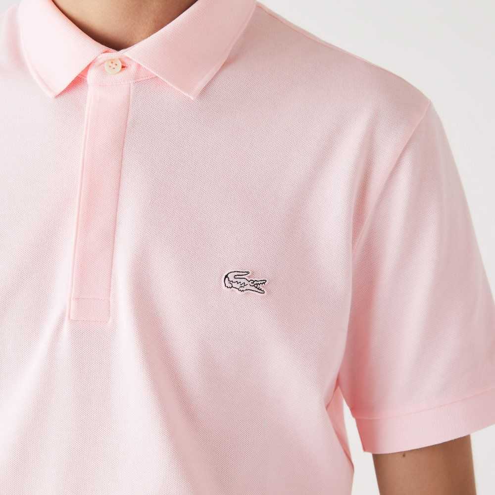 Lacoste Smart Paris Stretch Bomull Lyse Rosa | 7603-GSBYM