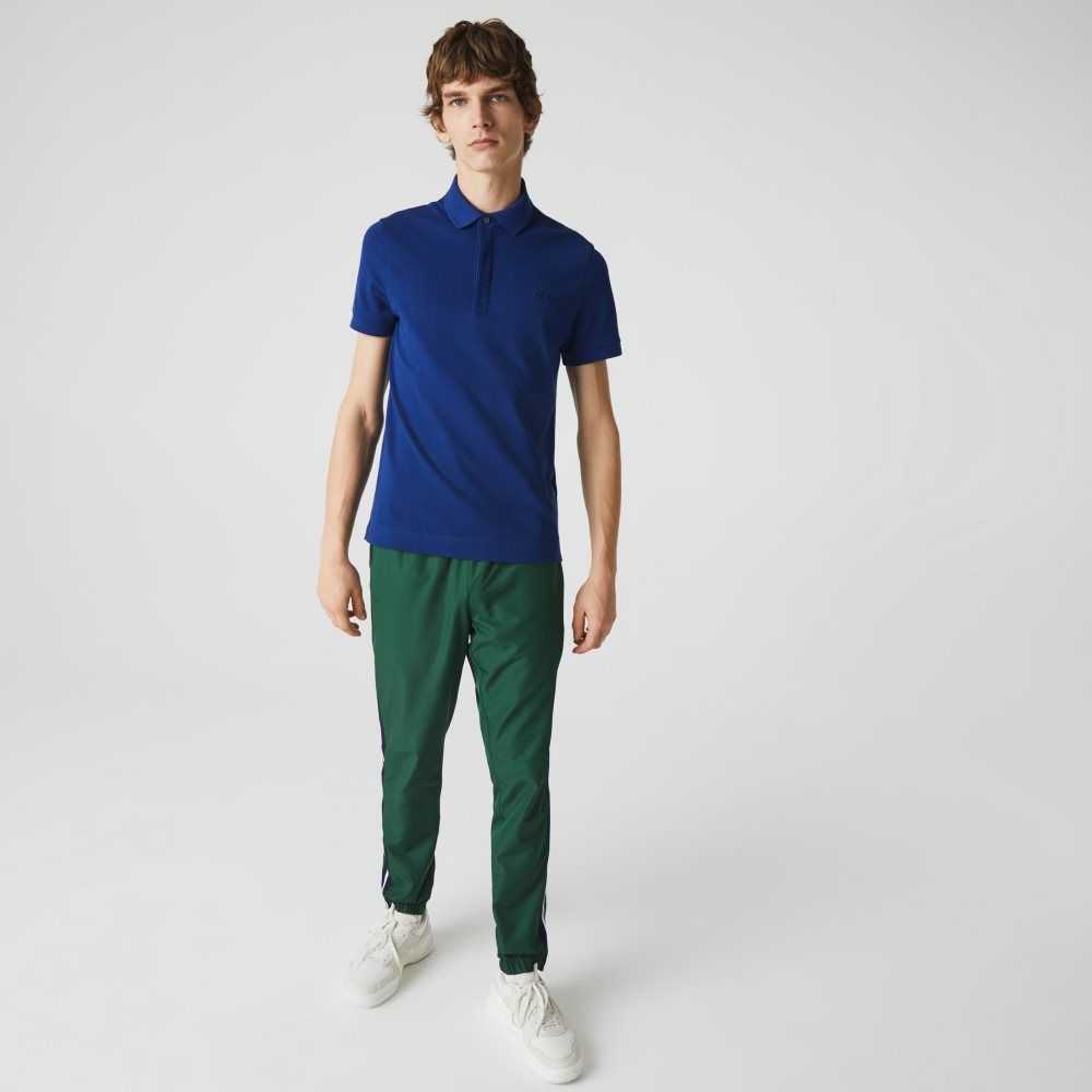 Lacoste Smart Paris Stretch Bomull Marineblå Blå | 4365-WAZQJ