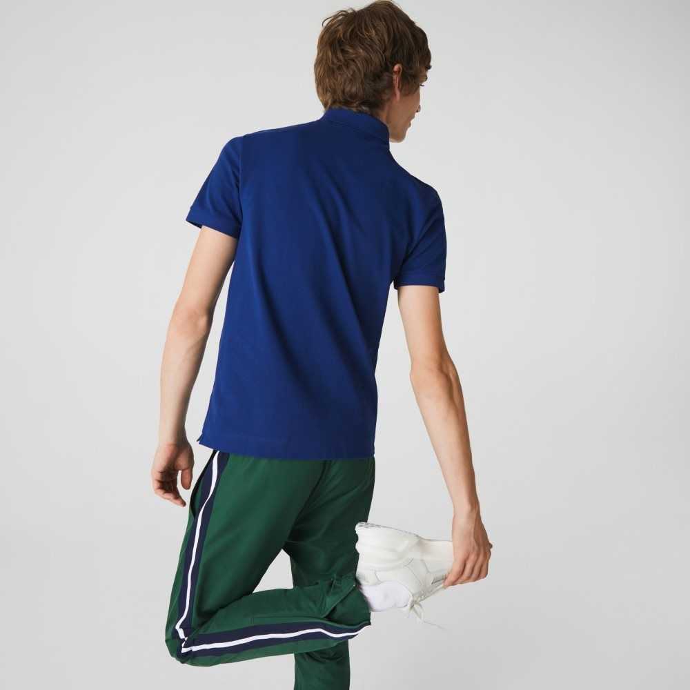 Lacoste Smart Paris Stretch Bomull Marineblå Blå | 4365-WAZQJ