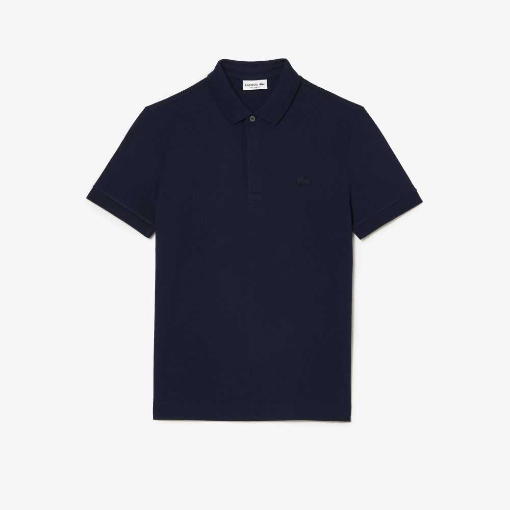 Lacoste Smart Paris Stretch Bomull Marineblå Blå | 4892-FNSUY