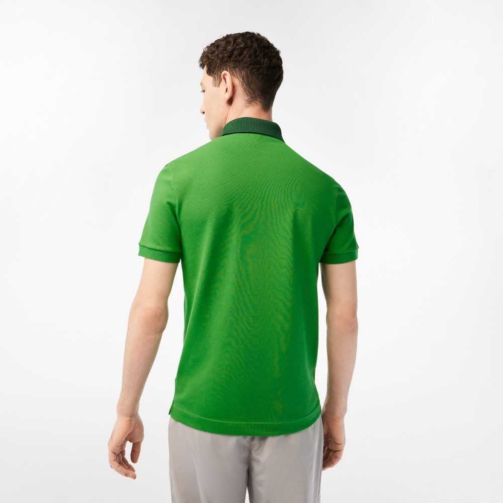 Lacoste Smart Paris with cotton Petit Pique Grønn | 3719-RHBFO