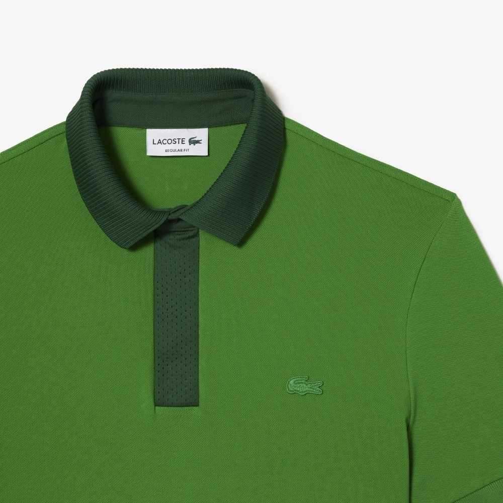 Lacoste Smart Paris with cotton Petit Pique Grønn | 3719-RHBFO