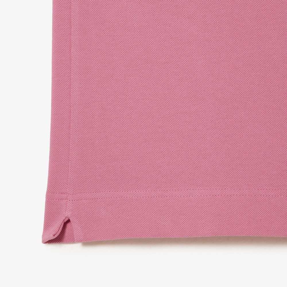 Lacoste Smart Paris with cotton Petit Pique Rosa Rød | 4058-PDNVK