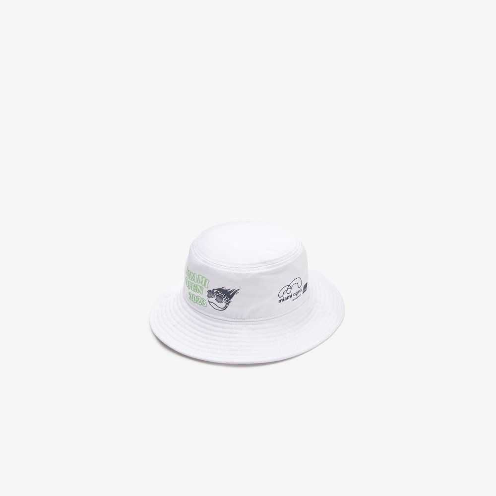 Lacoste Sports Miami Open Edition Hvite | 7681-OUMGC