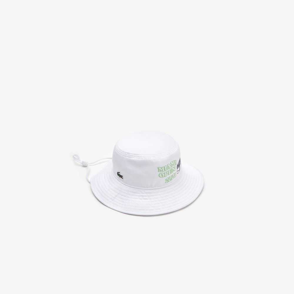 Lacoste Sports Miami Open Edition Hvite | 7681-OUMGC