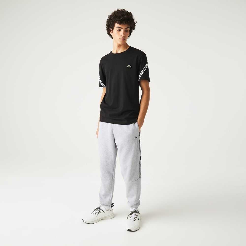 Lacoste Tapered Fit Branded Grå | 7183-GDZRO