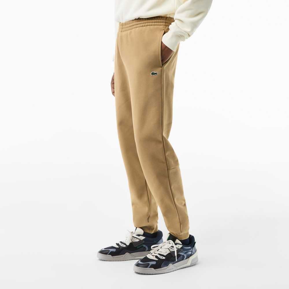 Lacoste Tapered Fit Fleece Beige | 1368-USAIV