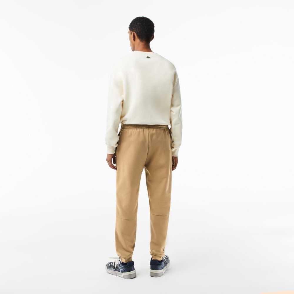 Lacoste Tapered Fit Fleece Beige | 1368-USAIV