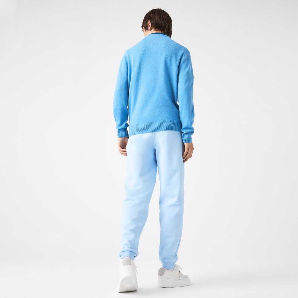 Lacoste Tapered Fit Fleece Blå | 2546-KFRSX