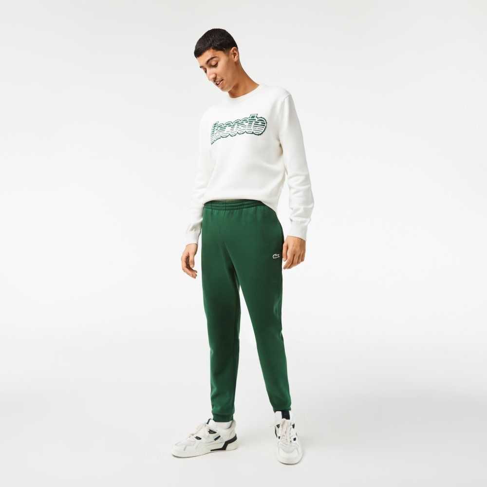 Lacoste Tapered Fit Fleece Grønn | 0865-POJIY