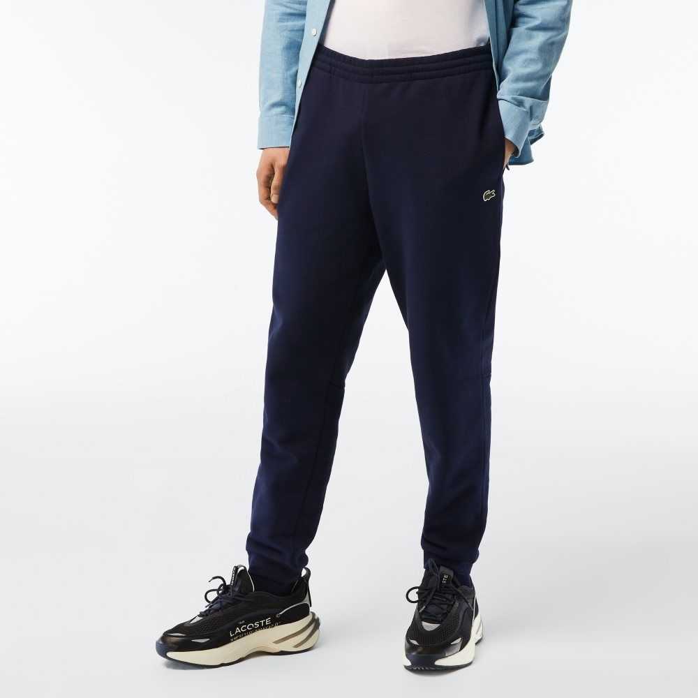 Lacoste Tapered Fit Fleece Marineblå Blå | 6308-RTLVK