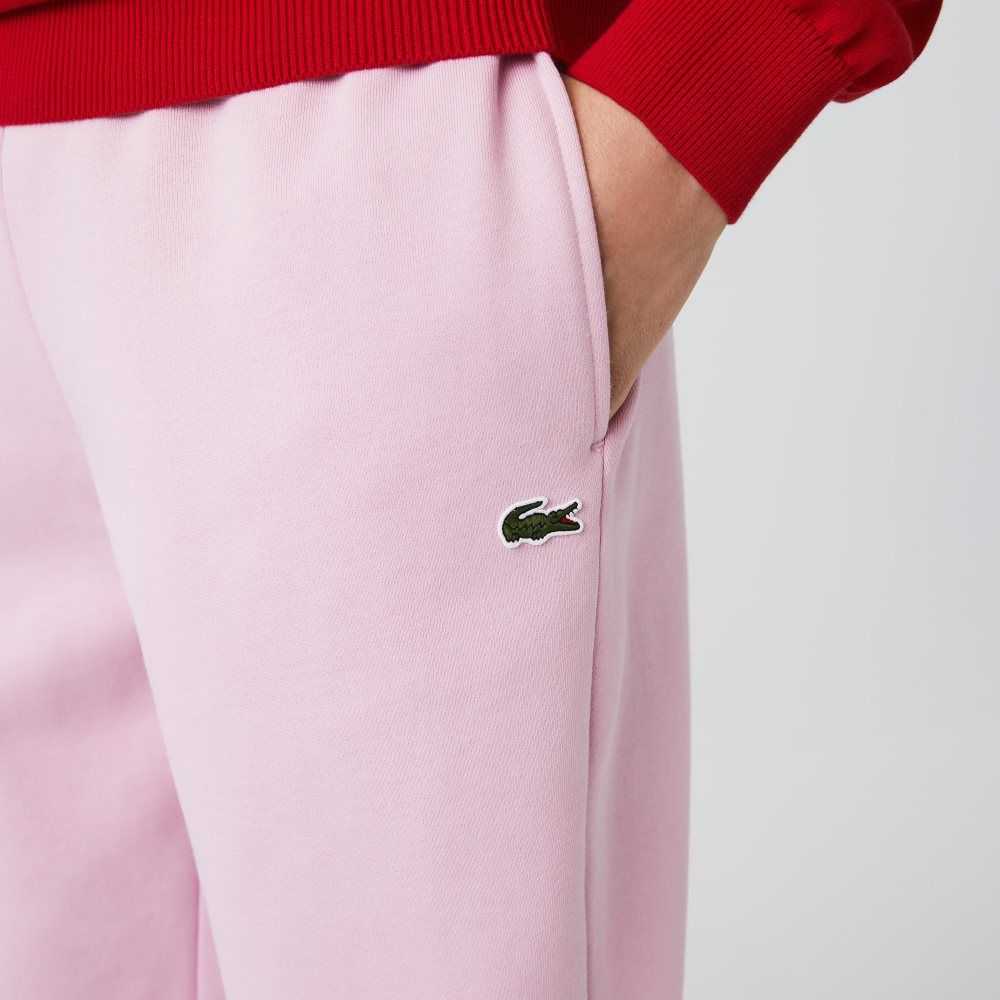 Lacoste Tapered Fit Fleece Rosa | 8971-TULKC