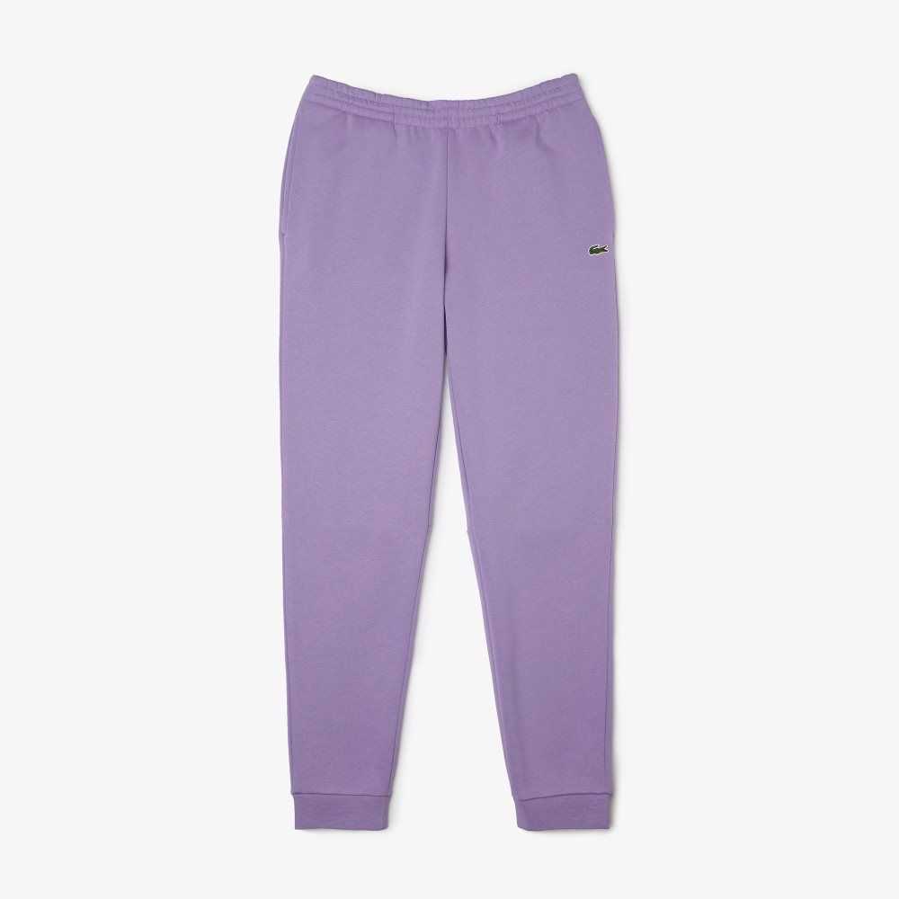 Lacoste Tapered Fit Fleece Trackpants Lilla | 0937-SLEVK