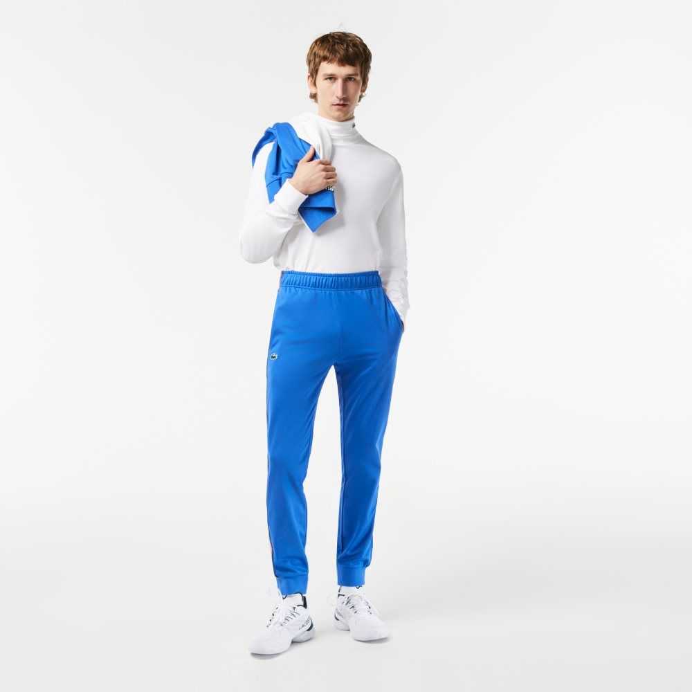 Lacoste Tennis Abrasion-Resistant Track Pants Blå | 6418-VTFNL