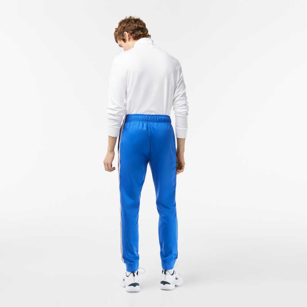 Lacoste Tennis Abrasion-Resistant Track Pants Blå | 6418-VTFNL