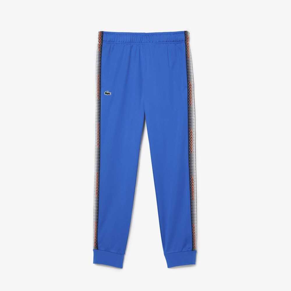 Lacoste Tennis Abrasion-Resistant Track Pants Blå | 6418-VTFNL