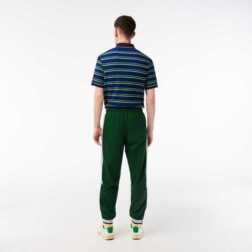 Lacoste Tennis Print Track Pants Grønn Hvite | 3419-JALDG