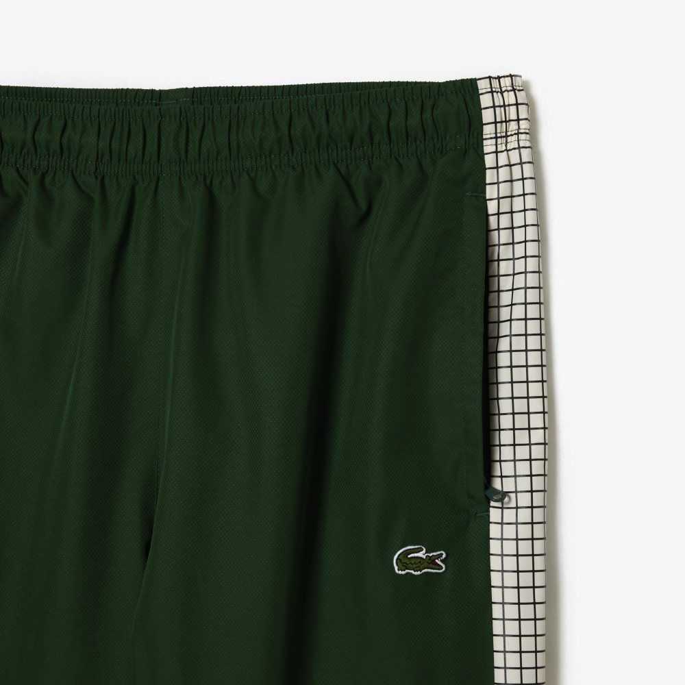 Lacoste Tennis Print Track Pants Grønn Hvite | 3419-JALDG