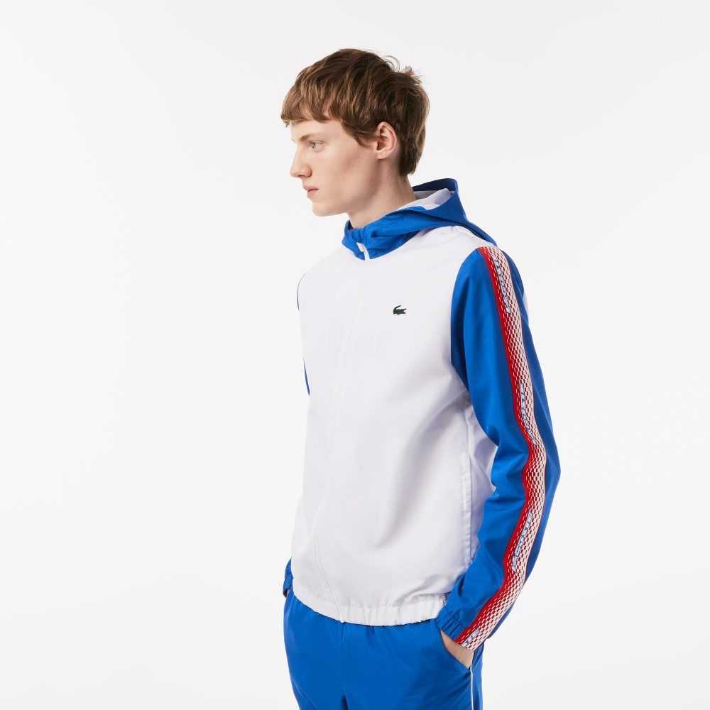 Lacoste Tennis Regular Fit Jogger Set Hvite Blå Hvite | 3148-JONGY