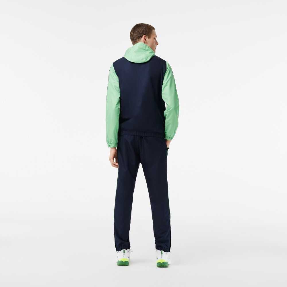 Lacoste Tennis Regular Fit Jogger Set Marineblå Blå Grønn Marineblå Blå Grønn | 1439-TISVW