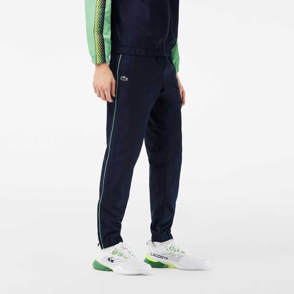 Lacoste Tennis Regular Fit Jogger Set Marineblå Blå Grønn Marineblå Blå Grønn | 1439-TISVW