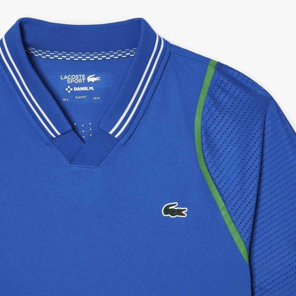 Lacoste Tennis x Daniil Medvedev Blå | 4280-KSTNQ