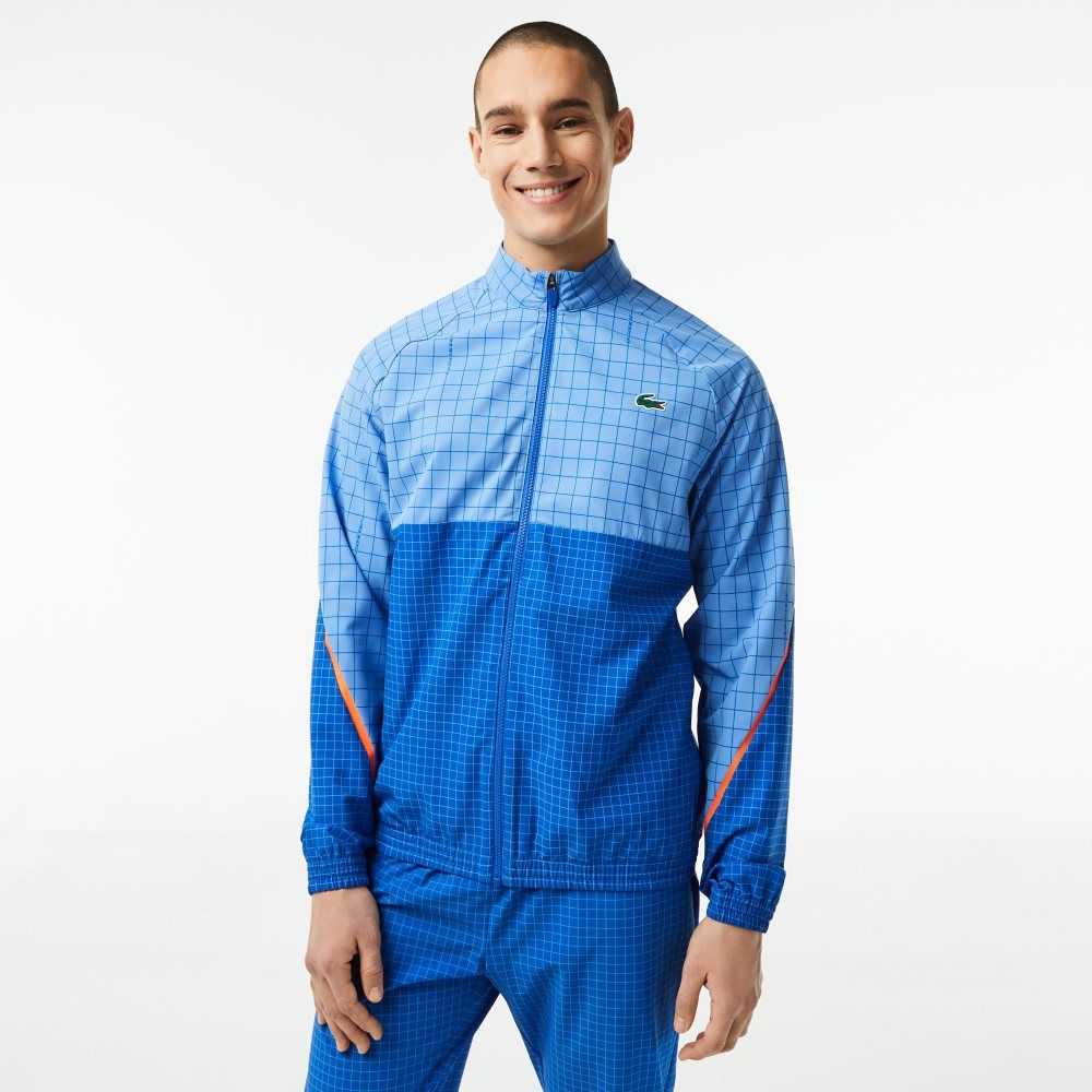 Lacoste Tennis x Novak Djokovic Jogger Set Blå | 7690-MOZJF