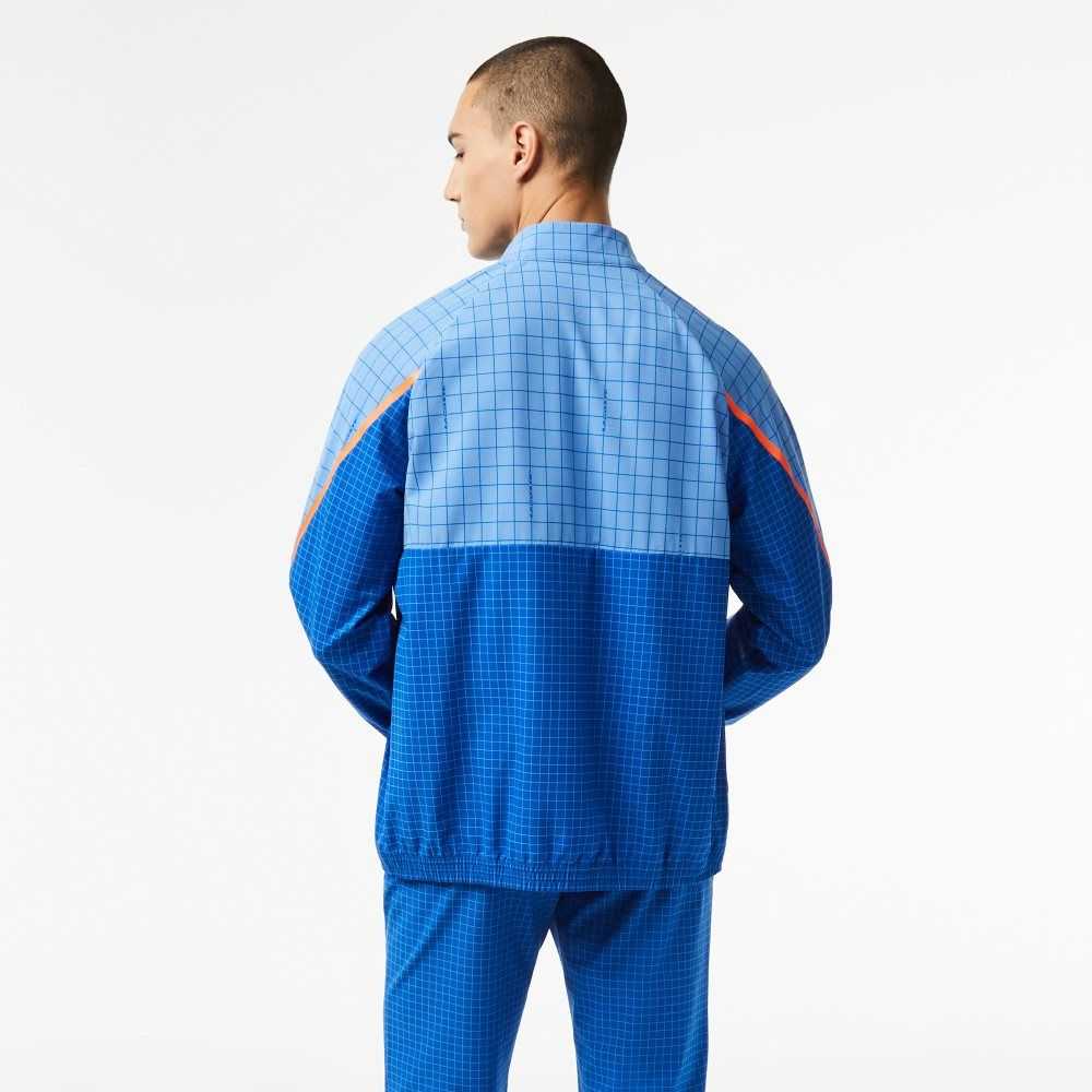 Lacoste Tennis x Novak Djokovic Jogger Set Blå | 7690-MOZJF