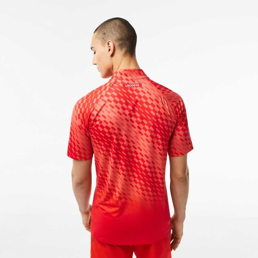 Lacoste Tennis x Novak Djokovic Player Version Rød Oransje | 7314-AGHRP