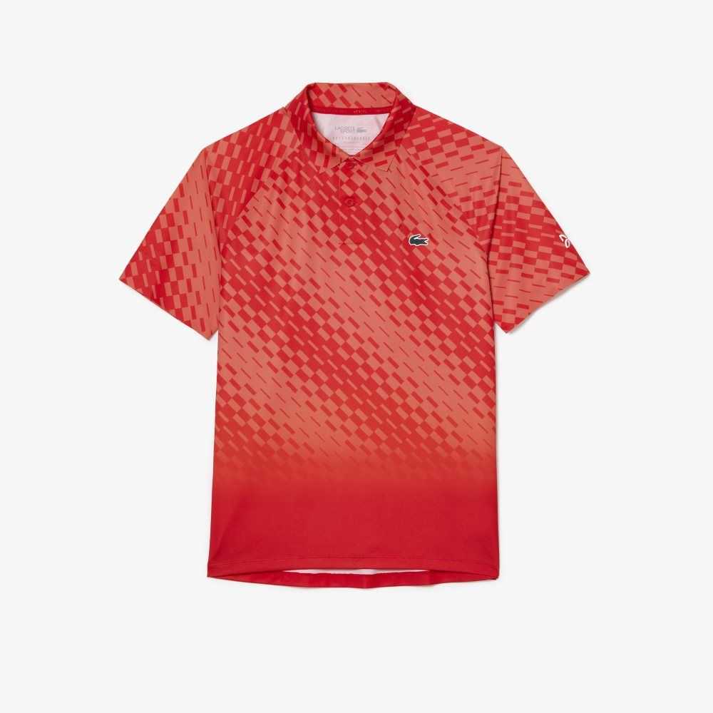 Lacoste Tennis x Novak Djokovic Player Version Rød Oransje | 7314-AGHRP