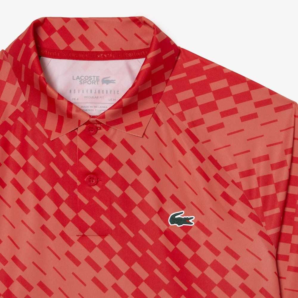 Lacoste Tennis x Novak Djokovic Player Version Rød Oransje | 7314-AGHRP