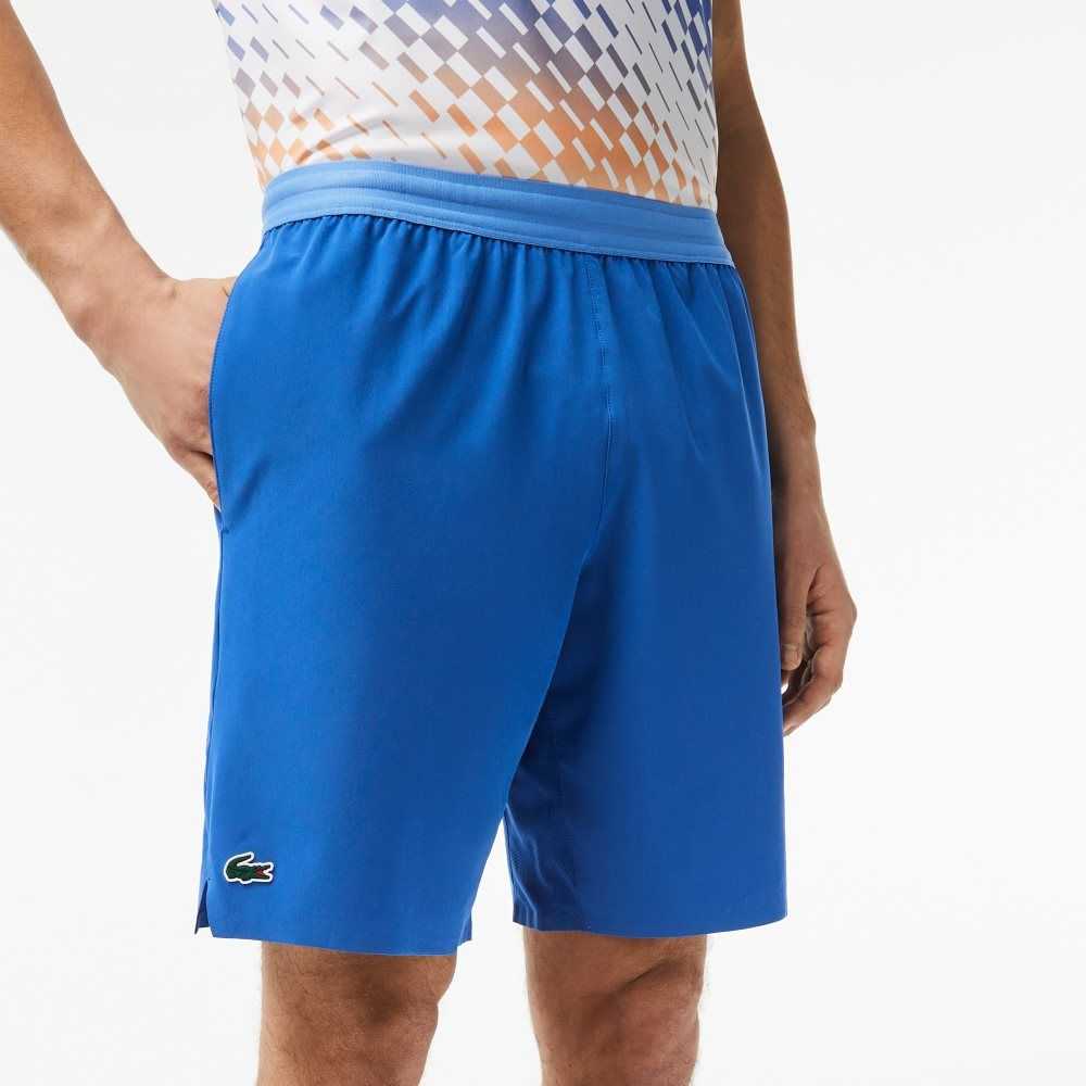 Lacoste Tennis x Novak Djokovic Shorts Blå | 3754-LSFDC