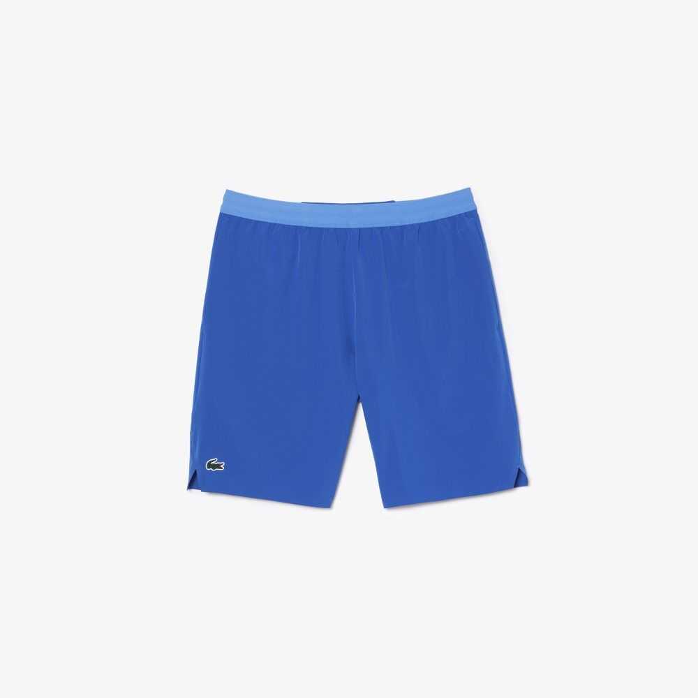 Lacoste Tennis x Novak Djokovic Shorts Blå | 3754-LSFDC